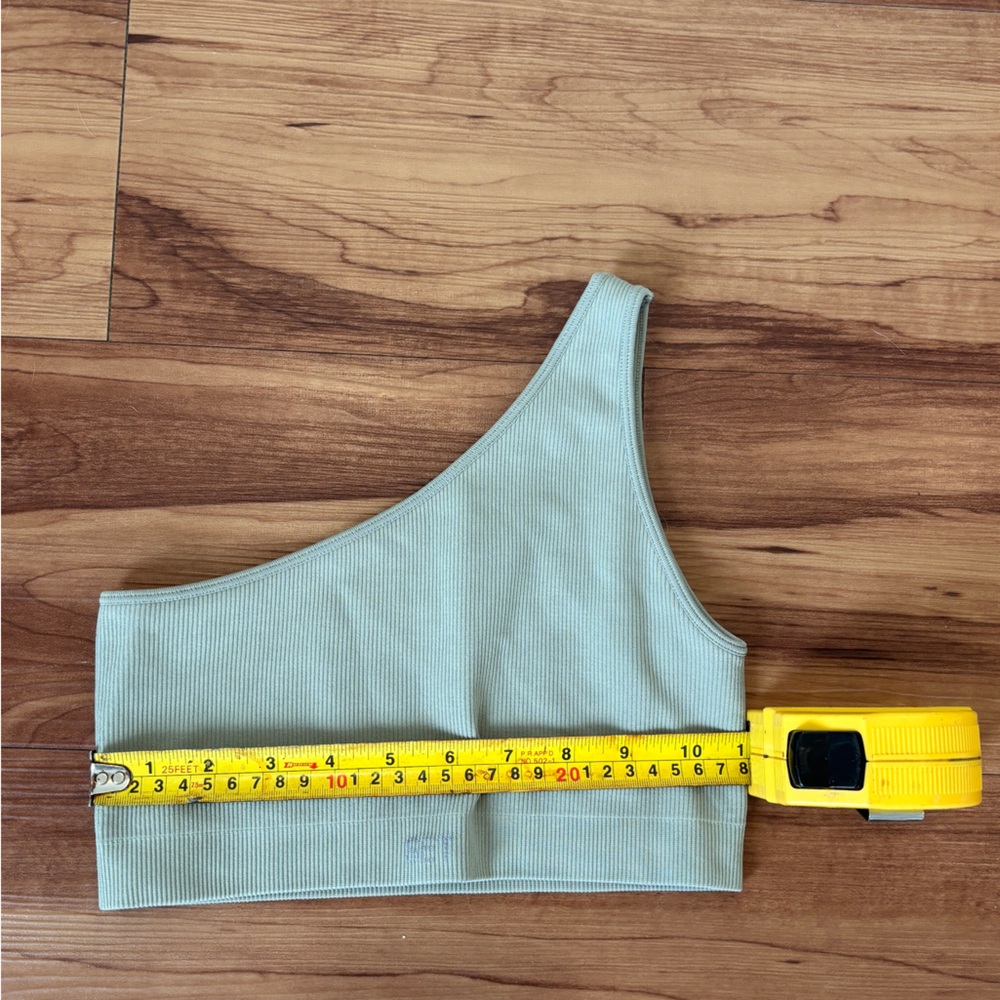 SET Active Sage Green Leggings + Bra - Picture 2 of 7